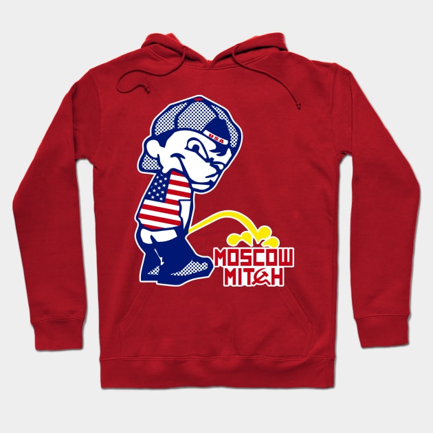 Patriot Pee On Moscow Mitch Hoodie by EthosWear